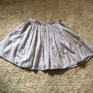 Zara stripped skirt